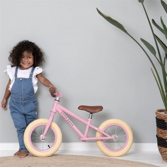 Little Dutch - Balance bike bicicletta senza pedali - Colore: Rosa