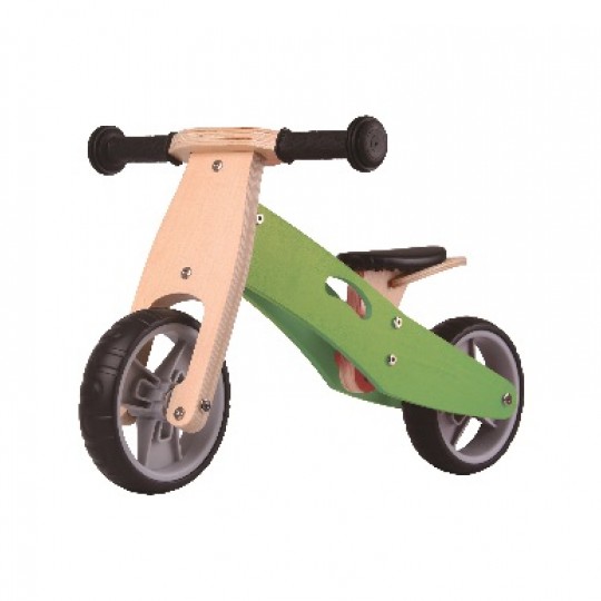 Udeas - Bici senza pedali cavalcabile 2 in 1 - Colore: Verde