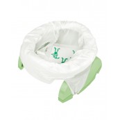 Potette - Potette 2in1 Vasino da Viaggio e Riduttore WC - Colore: Bianco
