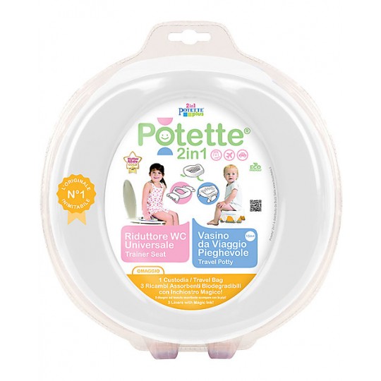 Potette - Potette 2in1 Vasino da Viaggio e Riduttore WC