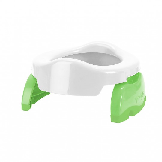 Potette - Potette 2in1 Vasino da Viaggio e Riduttore WC - Colore: Bianco