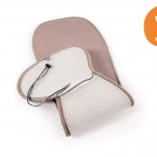 AeroMoov - Foderina traspirante per seggiolino auto Gr. 2-3 - Colore: Beige