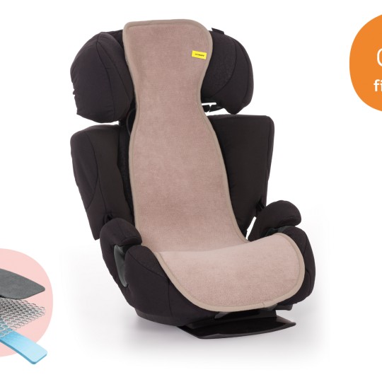 AeroMoov - Foderina traspirante per seggiolino auto Gr. 2-3 - Colore: Beige