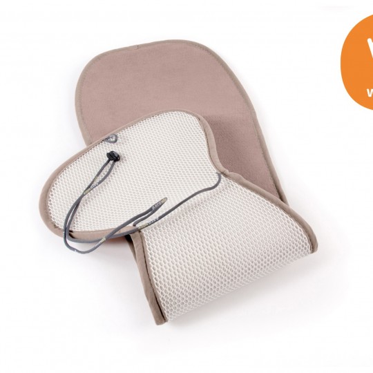 AeroMoov - Foderina traspirante per seggiolino auto Gr. 2-3 - Colore: Beige