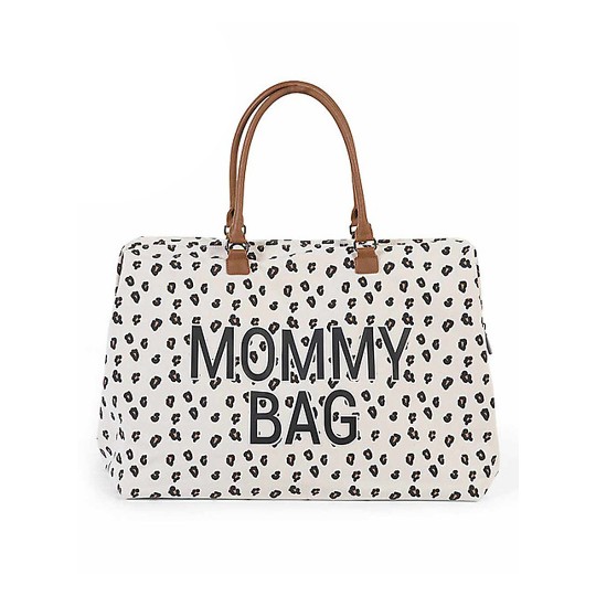 Childhome - Mommy Bag borsa fasciatoio 55x30x30 - Colori Childhome: Leopardato