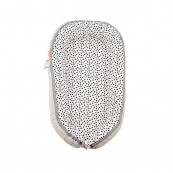 Done by Deer - Riduttore per lettino Cozy Nest - Colore: Happy dots grey