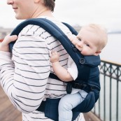 Ergobaby - Marsupio Omni 360 - Colori Ergobaby: cool air midnight blue
