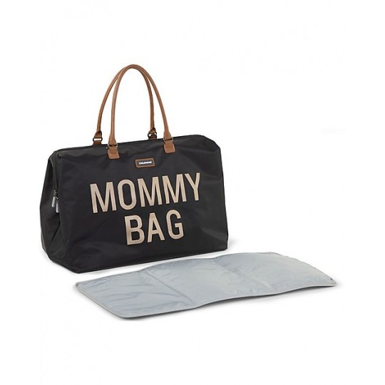 Childhome - Mommy Bag borsa fasciatoio 55x30x30 - Colori Childhome: Nero Oro