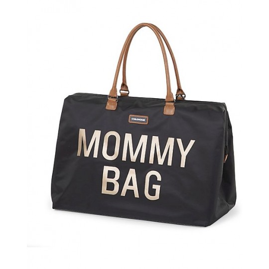 Childhome - Mommy Bag borsa fasciatoio 55x30x30 - Colori Childhome: Nero Oro