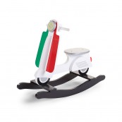 Childhome - Vespa scooter a dondolo - Colori Childhome: Black&White