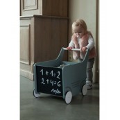 Childhome - Carrello portagiochi con lavagna - Colori Childhome: Mint