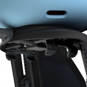 Thule - Seggiolino da bici posteriore per portapacchi Thule Yepp Nexxt Maxi - Colore: Azzurro