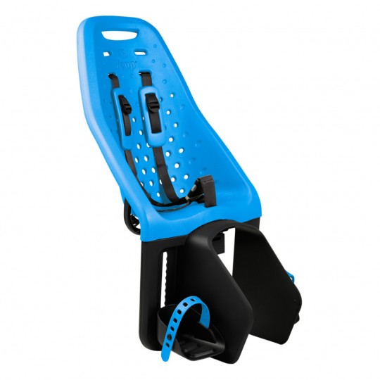 Thule - Seggiolino da bici posteriore per portapacchi Thule Yepp Maxi - Colore: Azzurro