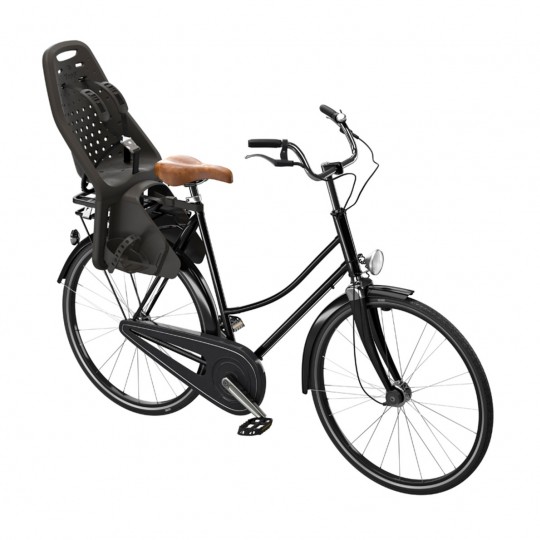 Thule - Seggiolino da bici posteriore per portapacchi Thule Yepp Maxi - Colore: Nero