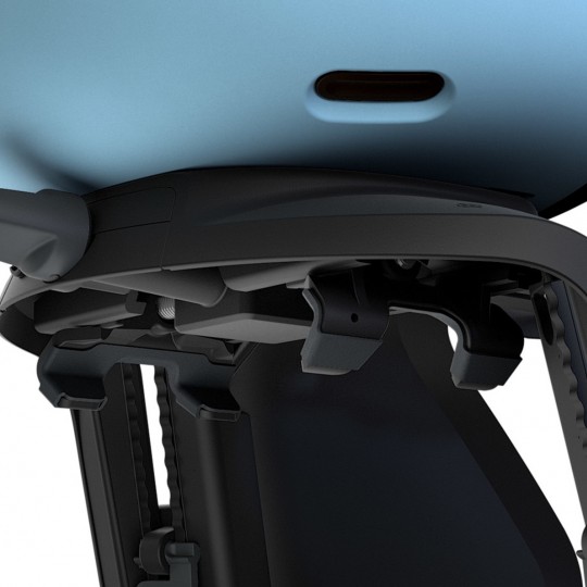 Thule - Seggiolino da bici posteriore per portapacchi Thule Yepp Nexxt Maxi - Colore: Azzurro