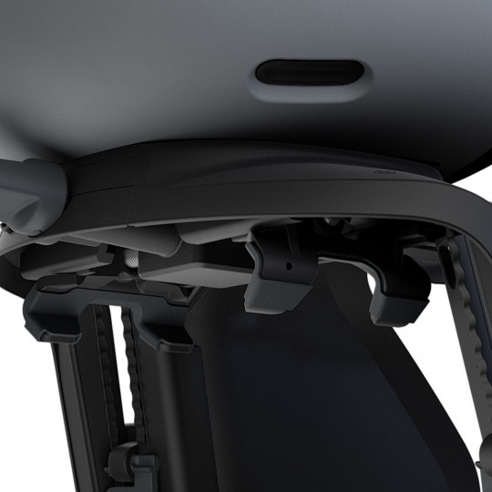 Thule - Seggiolino da bici posteriore per portapacchi Thule Yepp Nexxt Maxi - Colore: Grigio
