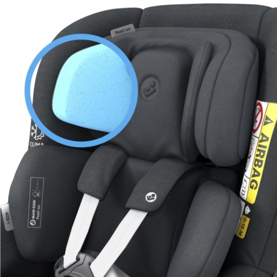 Maxi Cosi - Seggiolino auto I-Size Pearl 360° 40-105cm - Colore Maxi - Cosi: Authentic Graphite
