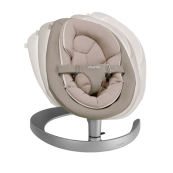 Nuna - sdraietta reclinabile Leaf Grow con arco giochi - Colore Nuna: Biscotti