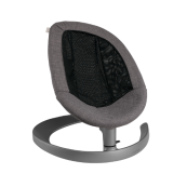 Nuna - sdraietta reclinabile Leaf Grow con arco giochi - Colore Nuna: charcoal