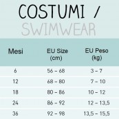 Lässig - Costume contenitivo tg. L (12-18 mesi) - Colori Lässig: Wild Cats Choco