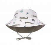 Lässig - Cappello Reversibile 50+UV tg. M (6-18 mesi) - Colori Lässig: crocodile white
