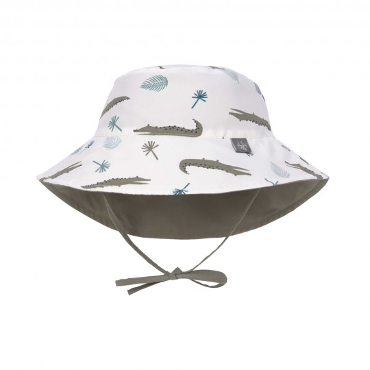 Lässig - Cappello Reversibile 50+UV tg. M (6-18 mesi) - Colori Lässig: crocodile white
