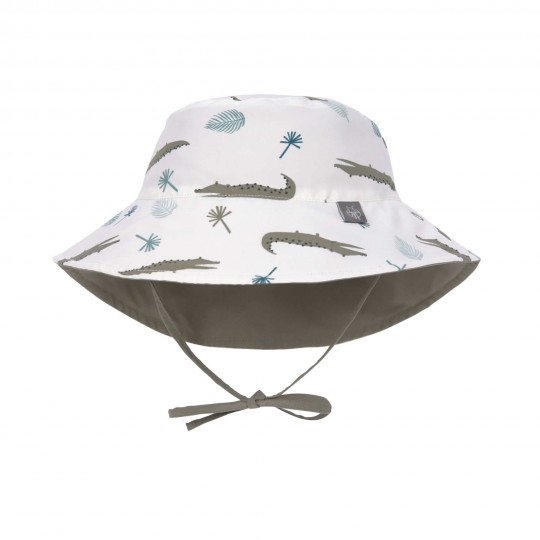 Lässig - Cappello Reversibile 50+UV tg. L (18-36 mesi) - Colori Lässig: crocodile white