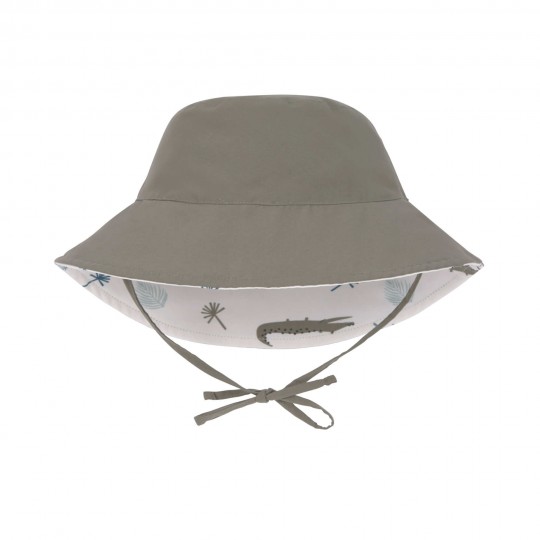 Lässig - Cappello Reversibile 50+UV tg. M (6-18 mesi) - Colori Lässig: crocodile white