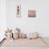 Lorena Canals - Washable Rug hippy Stars Nude Vintage 120x75 - Versioni Lorena Canals: Natural