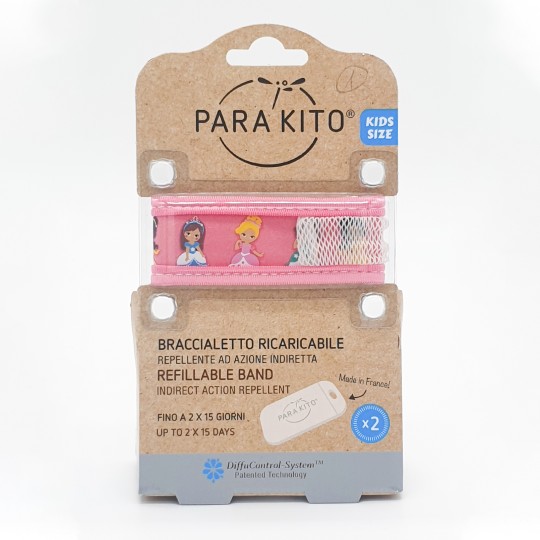 Parakito - Bracciale Kids antizanzare - Colori Parakito: Principesse