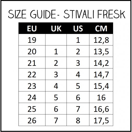 Fresk - Stivali in gomma naturale Riccio - Taglia Scarpe: 21