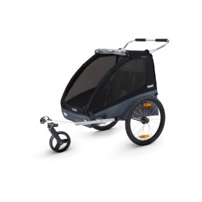 THULE - Rimorchio da bici Thule Coaster XT Nero