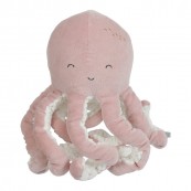 LITTLE DUTCH - Gioco di peluche morbido Octopus - Colore: Rosa