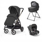 Inglesina - Trio Sistema Quattro Electa con CAB - Colore Inglesina: Upper black