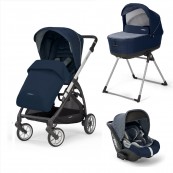 Inglesina - Trio Sistema Quattro Electa con Darwin I-Size - Colore Inglesina: soho blu