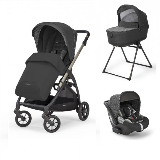Inglesina - Trio Sistema Quattro Electa con Darwin I-Size - Colore Inglesina: Upper black