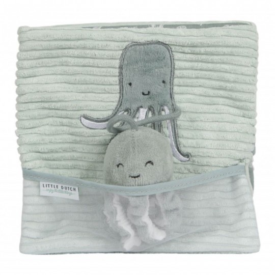 Little Dutch - Libro morbido - Colori Little Dutch: Ocean mint