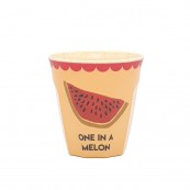 Rice - Bicchiere piccolo in melamina - Colore Rice: Watermelon