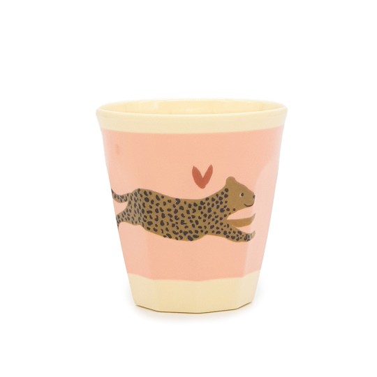 Rice - Bicchiere piccolo in melamina - Colore Rice: Leopard