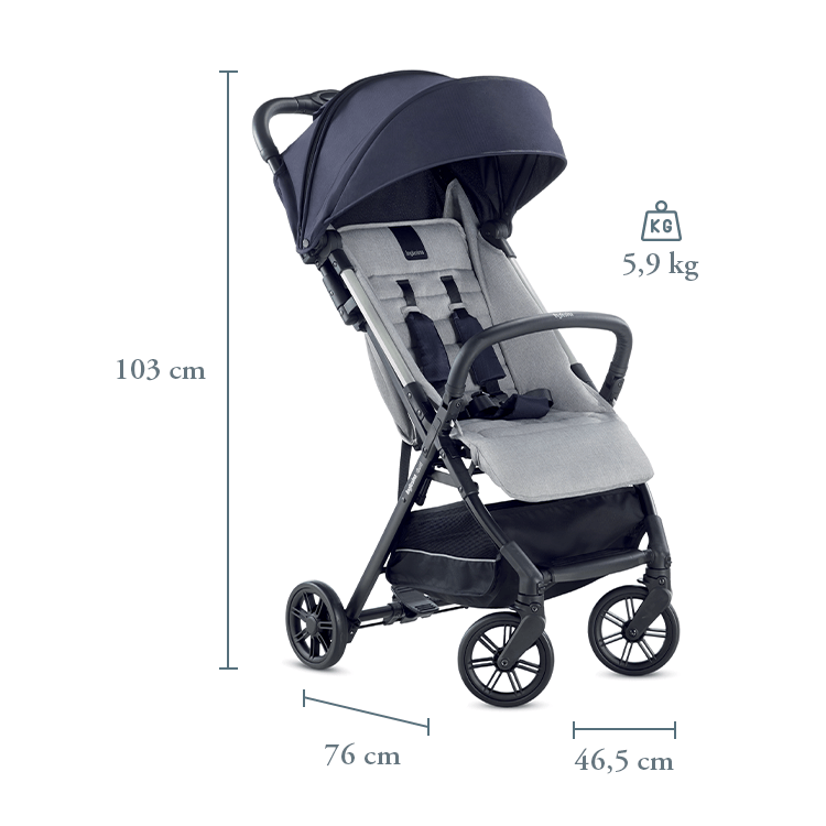 Inglesina - Passeggino leggero Quid². Acquistalo ora sul nostro e-shop! -  Colore Inglesina: Camel Beige