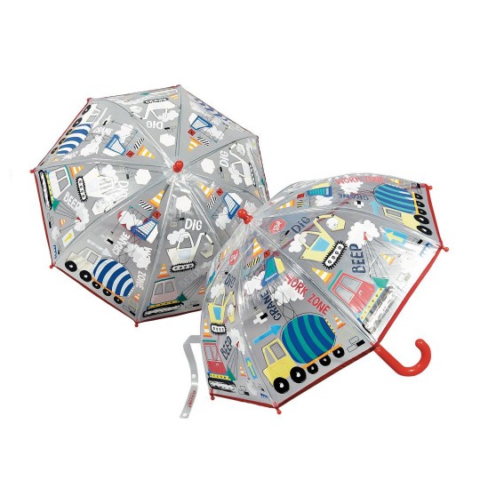 FLOSS & ROCK - Ombrello magico che cambia colore - Floss & Rock: Bunny transparent