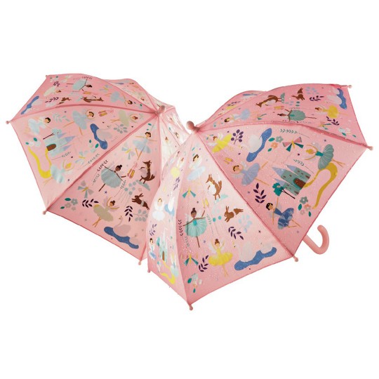 FLOSS & ROCK - Ombrello magico che cambia colore - Floss & Rock: Bunny transparent