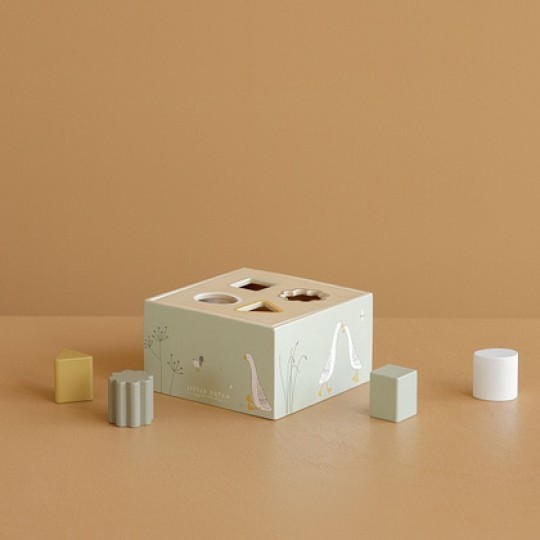 Little Dutch - Cubo in legno con forme - Colori Little Dutch: Little Goose