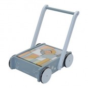 Little Dutch - Carrello Primi passi per giocare in legno
