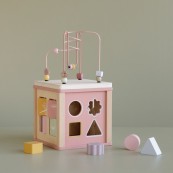 Little Dutch - Cubo Multiattività in legno - Colori Little Dutch: Wild Flower Pink