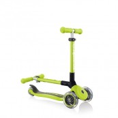Globber - Monopattino dai 2 anni pieghevole a 3 ruote - Colori Globber: Lime Green