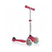 Globber - Monopattino pieghevole con Luci a 3 ruote - Colori Globber: Red