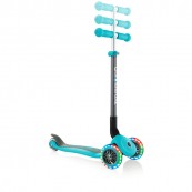 Globber - Monopattino pieghevole con Luci a 3 ruote - Colori Globber: Teal