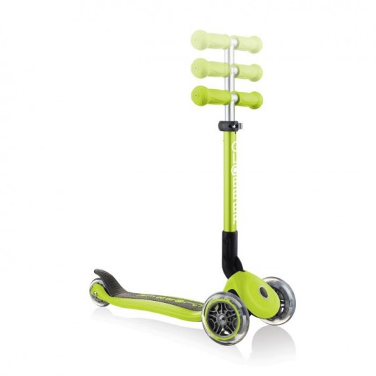 Globber - Monopattino dai 2 anni pieghevole a 3 ruote - Colori Globber: Lime Green
