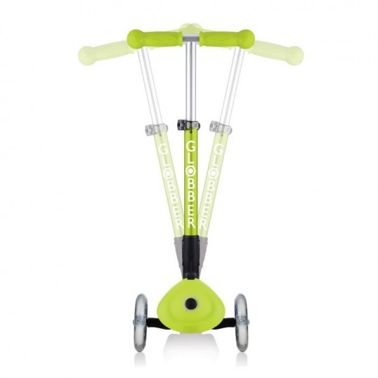Globber - Monopattino dai 2 anni pieghevole a 3 ruote - Colori Globber: Lime Green